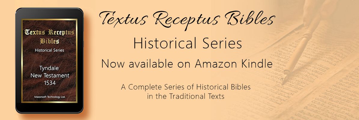 Textus Receptus Bibles Kindle Edition